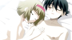 These blonde teenage twins sharing one hard cock