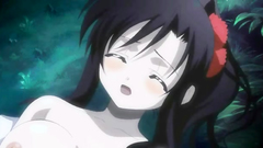 Seductive brunette teen gets her tiny pussy fingered