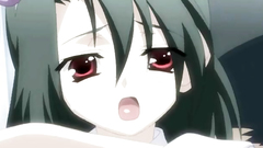 He moves that panties to the side and fucks her pussy