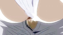 He moves that panties to the side and fucks her pussy