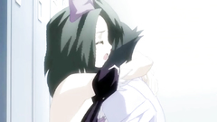 He moves that panties to the side and fucks her pussy