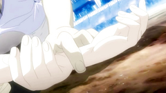 Sweet barely legal cutie gets fingered thru her panties