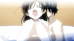 She screams loud while gets fucked in her tiny pussy