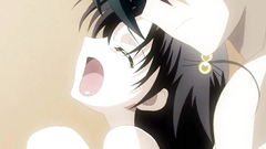 She screams loud while gets fucked in her tiny pussy