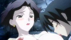 She likes when her young lover play with her sensitive nipples