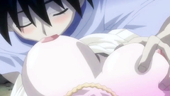 She likes when her young lover play with her sensitive nipples