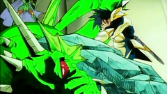 Evil monsters and brave knights in hentai cartoon