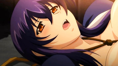 Busty anime slut moans loud while gets drilled