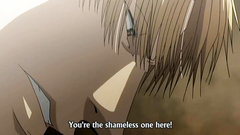 Blonde and brunette gays have fun together