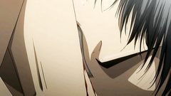 Blonde and brunette gays have fun together