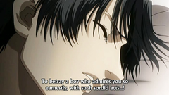 Blonde and brunette gays have fun together