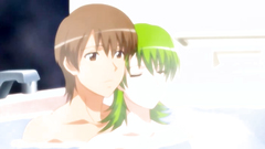 Hot and naked anime cutie gets hardcore fucked from behind