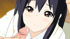 Petite hottie swallows thick dick really deep