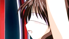Blindfolded brunette in passionate banging in hentai toon