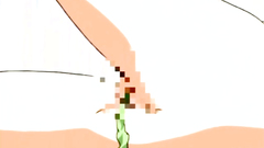 Hardcore penetrating from behind to sexy anime chick