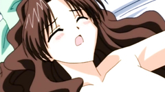 Young anime passionate fuck in hentai cartoon