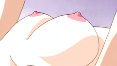 Young anime passionate fuck in hentai cartoon