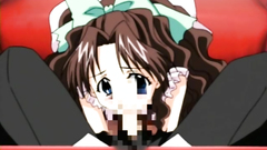 Young adorable cutie blows cock on her knees