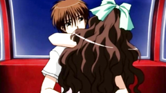 Young adorable cutie blows cock on her knees