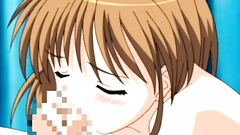 Sweet barely legal babe blows anime erection