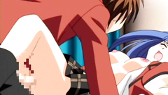 Sweet anime schoolgirl takes clothes off and gets fucked