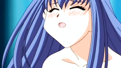 Hardcore fuck for naked long-haired anime beauty