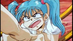 Rough BDSM fetish with angry anime babe in hentai xxx clip