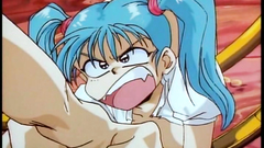 Rough BDSM fetish with angry anime babe in hentai xxx clip