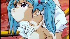 Rough BDSM fetish with angry anime babe in hentai xxx clip