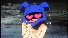 Two busty babes catches one little sexy monster