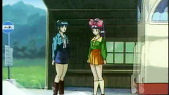 Handsome schoolgirls in anime hentai sex cartoon