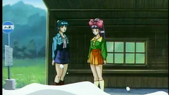 Handsome schoolgirls in anime hentai sex cartoon