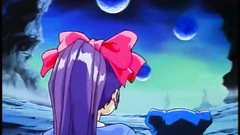 Funny anime toon with sexy girls and little monster