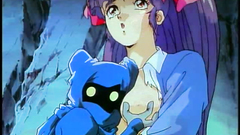 Funny anime toon with sexy girls and little monster