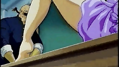 Beautiful young anime girl forced, molested and abused by horny guys