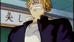 Beautiful young anime girl forced, molested and abused by horny guys