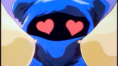 Lucky day for little funny monster - 3some with two chicks