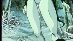 Rough outdoor fuck for a sexy girl and brutal man