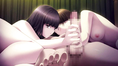 Two anime sluts stroke that cock until it jizzes