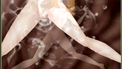 Seductive hentai blonde attacked by evil tentacles