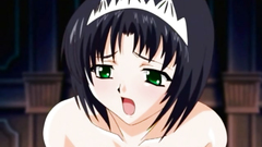 Young and innocent teens in hentai cartoon