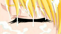 Sweet blonde teen swallows thick dick with her little mouth