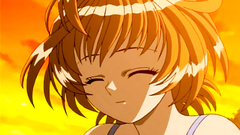 Romantic love story of young anime teens