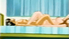 Hardcore group fuck with busty anime babes