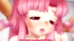 Two hard cocks for a tiny anime teenage cutie