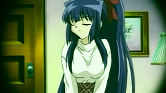 Innocent-looking babes in anime cartoon