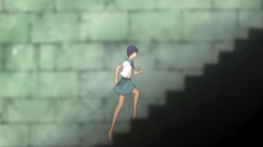 Rough and cruel situation for a sexy anime babe