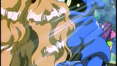 Sexy anime teens and weird creature travelling together