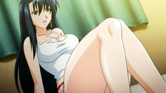 Beautiful brunette babe fingering her shaved twat