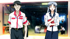 Blindfolded brunette hottie fucked from behind